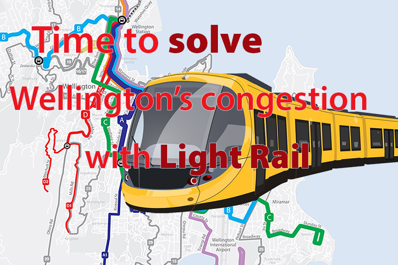 Solving Wellington's congestion with Light Rail